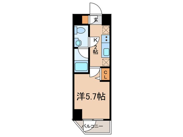 CREVISTA品川西大井Ⅱの物件間取画像